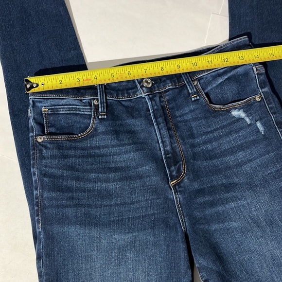 Abercrombie & Fitch Simone high rise super skinny denim jeans sz 28 6 long A&F - Picture 4 of 9